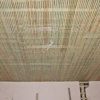Lathing plaster ceiling before rsta gooden plastering