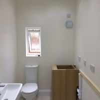 Fitting new units utility room